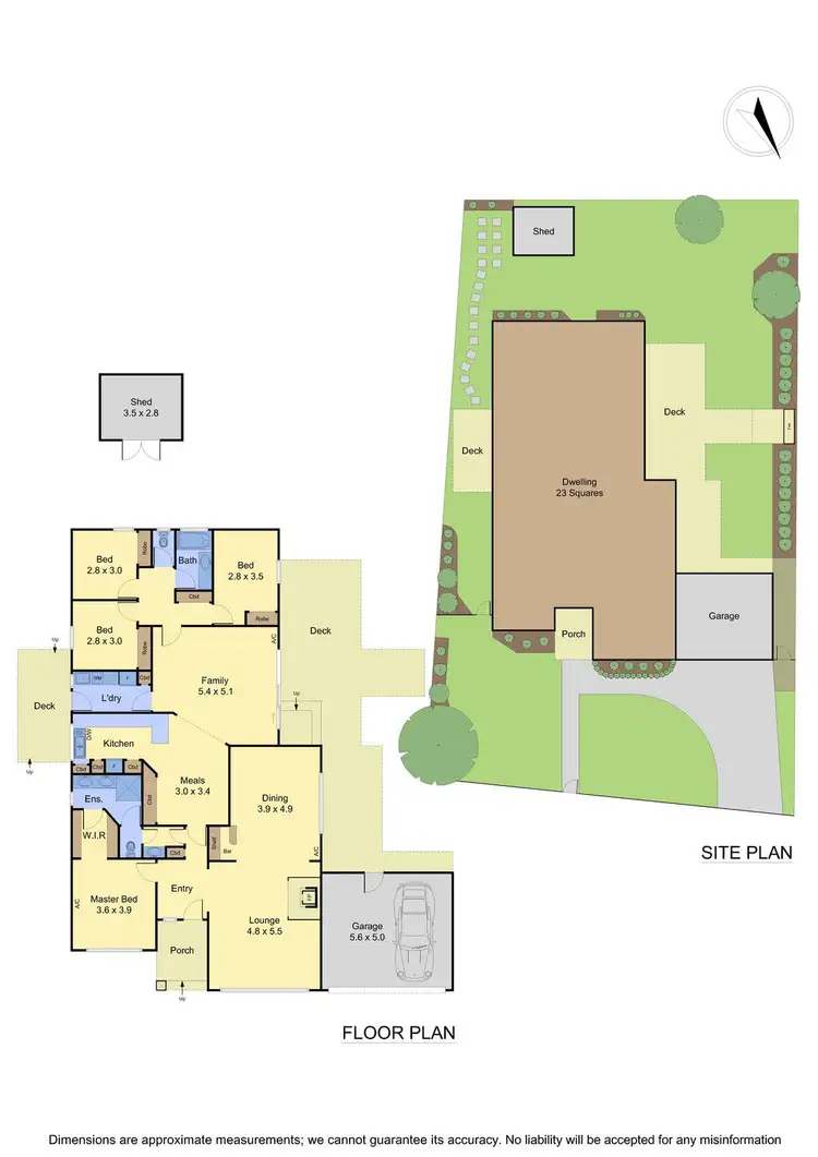 Floorplan of Homely house listing, 29 Erie Avenue, Rowville VIC 3178