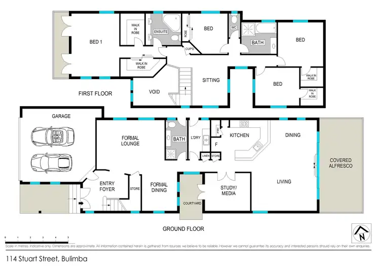 Floorplan of Homely house listing, 114 Stuart Street, Bulimba QLD 4171