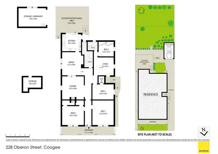 Floorplan of Homely house listing, 228 Oberon Street, Coogee NSW 2034