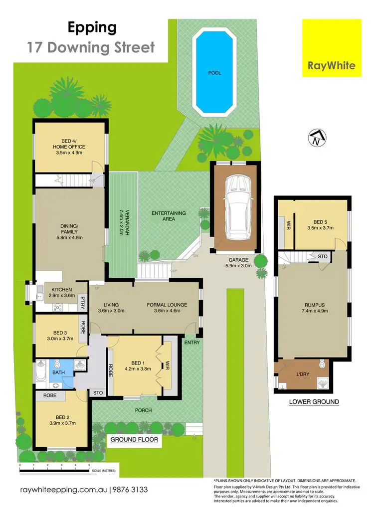 Floorplan of Homely house listing, 17 Downing Street, Epping NSW 2121