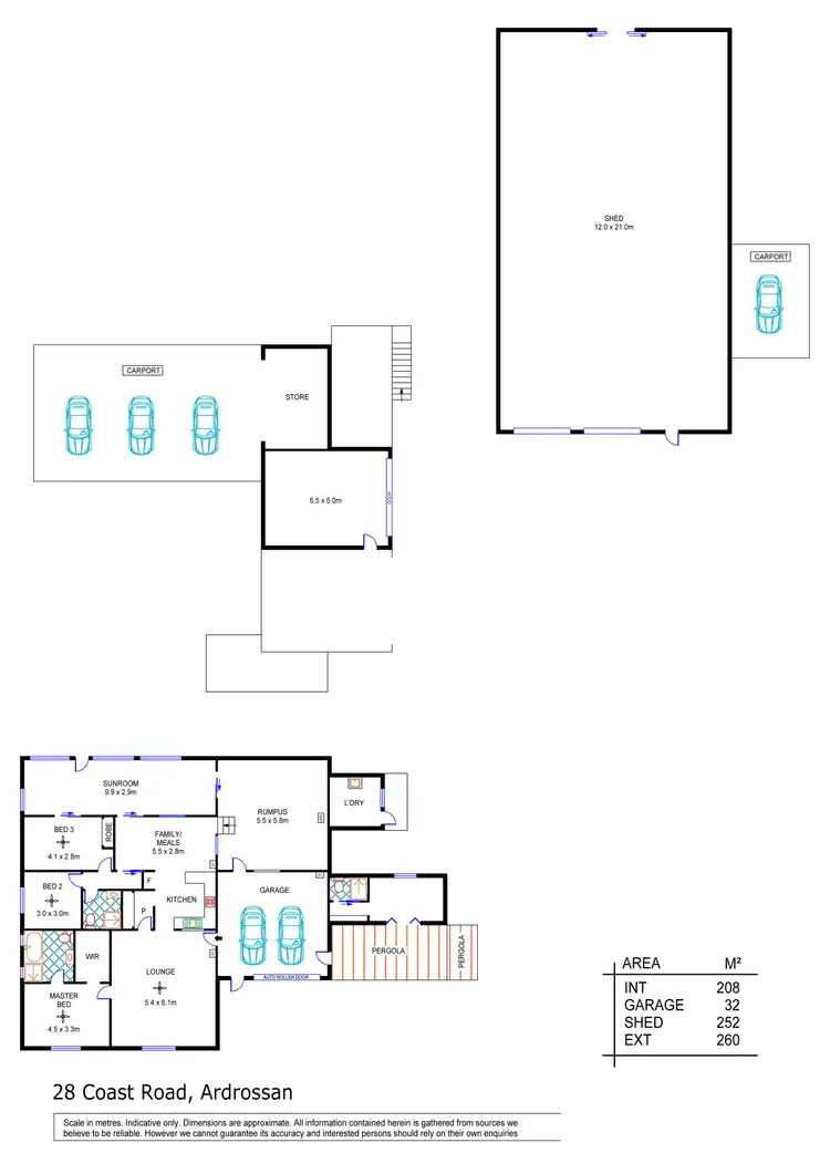 Floorplan of Homely house listing, 2-4 Main Coast Road, Ardrossan SA 5571