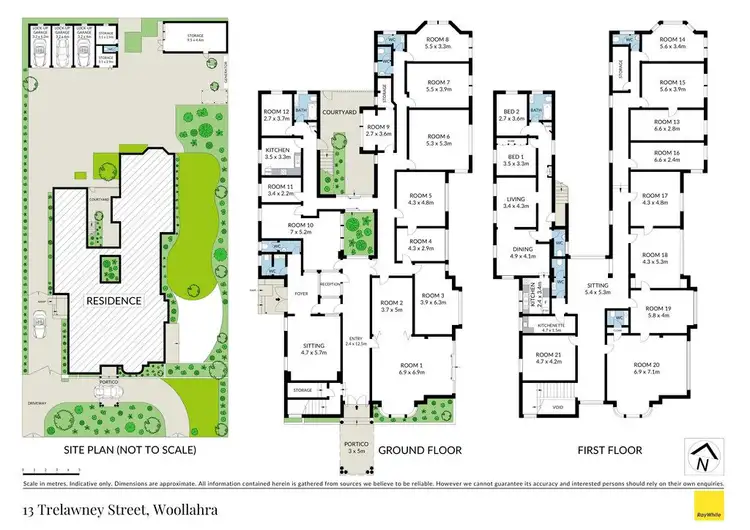 Floorplan of Homely house listing, 13 Trelawney Street, Woollahra NSW 2025
