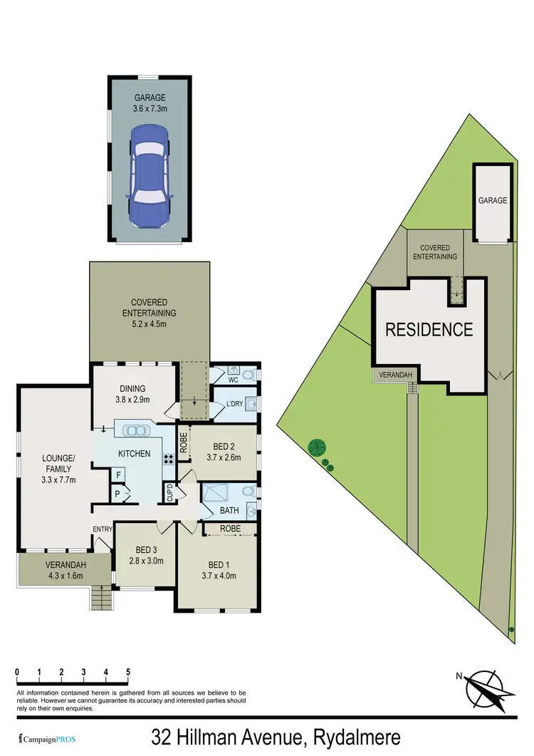 Floorplan of Homely house listing, 32 Hillman Avenue, Rydalmere NSW 2116