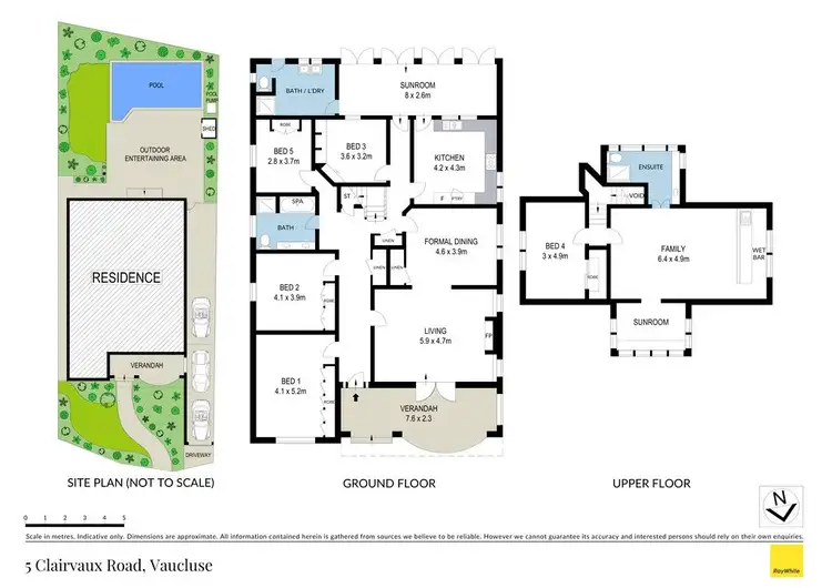 Floorplan of Homely house listing, 5 Clairvaux Road, Vaucluse NSW 2030