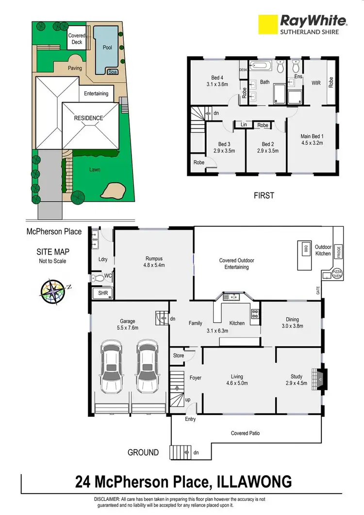 Floorplan of Homely house listing, 24 McPherson Place, Illawong NSW 2234
