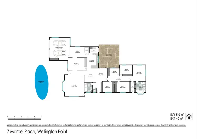 Floorplan of Homely house listing, 7 Marcel Place, Wellington Point QLD 4160
