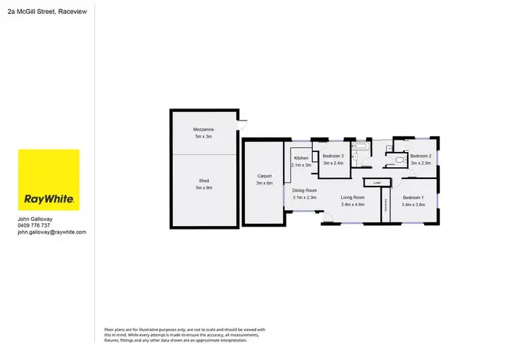 Floorplan of Homely house listing, 2A McGill Street, Raceview QLD 4305