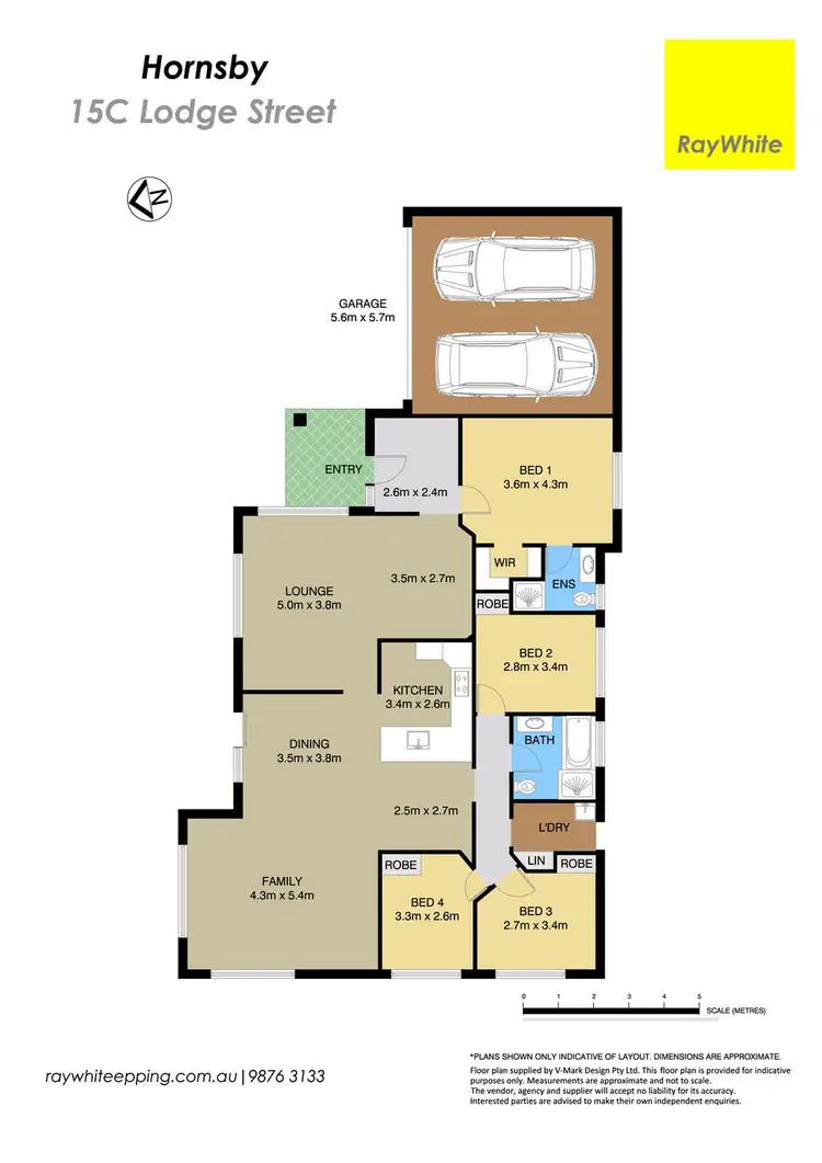 Floorplan of Homely house listing, 15C Lodge Street, Hornsby NSW 2077