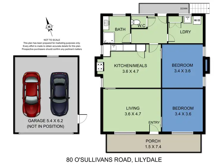 Floorplan of Homely house listing, 80 O'Sullivans Road, Lilydale VIC 3140