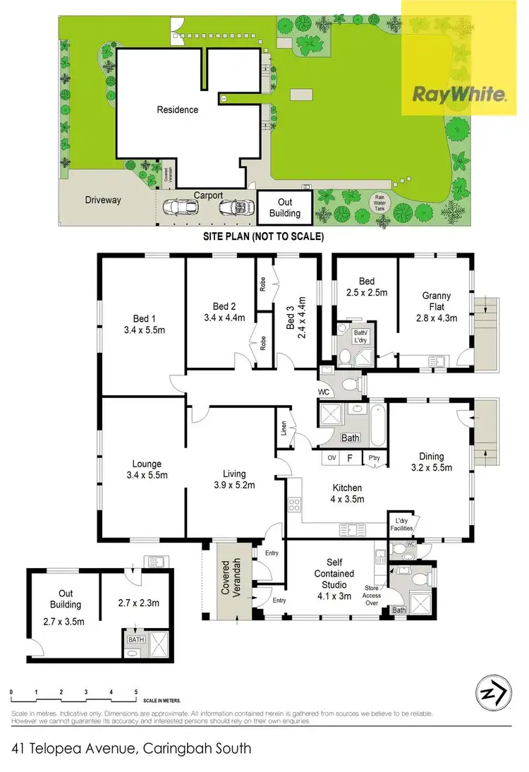 Floorplan of Homely house listing, 41 Telopea Avenue, Caringbah South NSW 2229