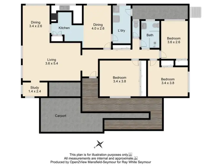 Floorplan of Homely house listing, 37 Tristan Street, Seymour VIC 3660
