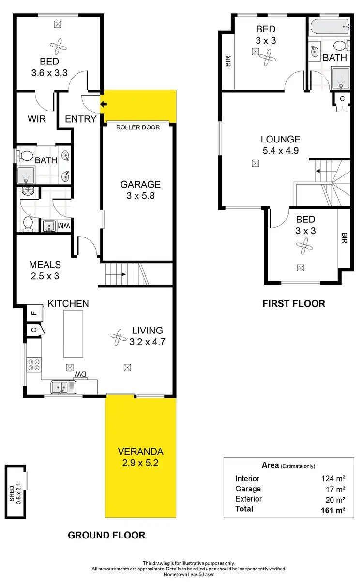 Floorplan of Homely house listing, 9B Barnes Avenue, Marleston SA 5033