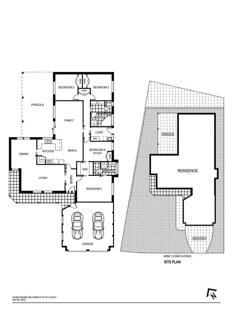 Floorplan of Homely house listing, 6 Anne Clarke Avenue, Nicholls ACT 2913