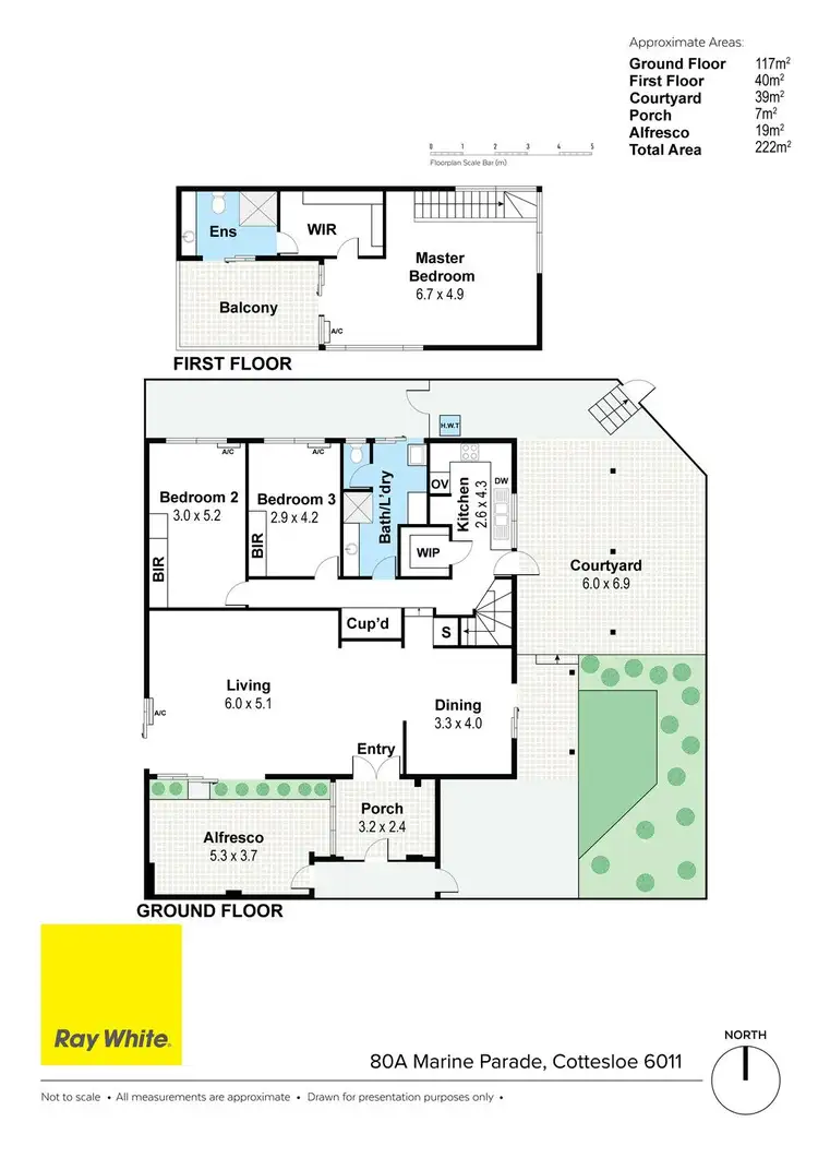 Floorplan of Homely house listing, 80A Marine Parade, Cottesloe WA 6011