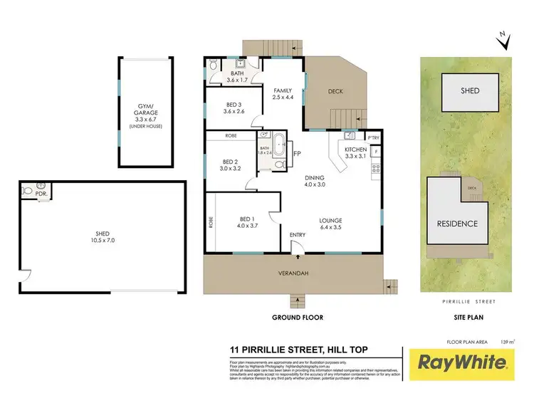 Floorplan of Homely house listing, 11 Pirrillie Street, Hill Top NSW 2575