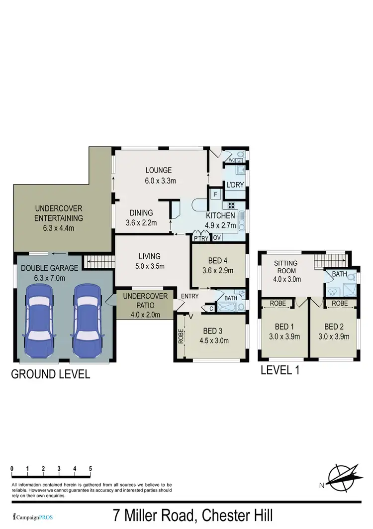 Floorplan of Homely house listing, 7 Miller Road, Chester Hill NSW 2162