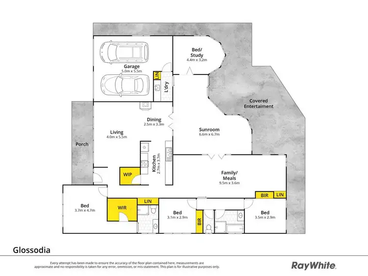 Floorplan of Homely house listing, 164 Mitchell Drive, Glossodia NSW 2756