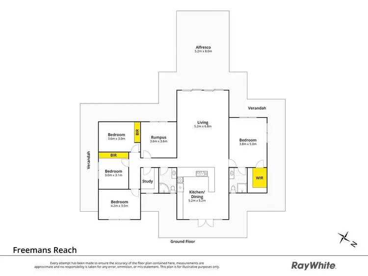 Floorplan of Homely rural property listing, 41 Hibberts Lane, Freemans Reach NSW 2756