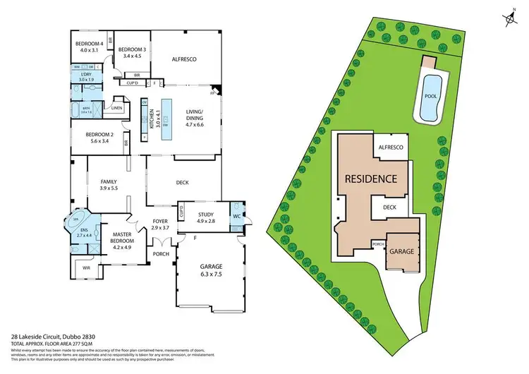Floorplan of Homely house listing, 28 Lakeside Circuit, Dubbo NSW 2830