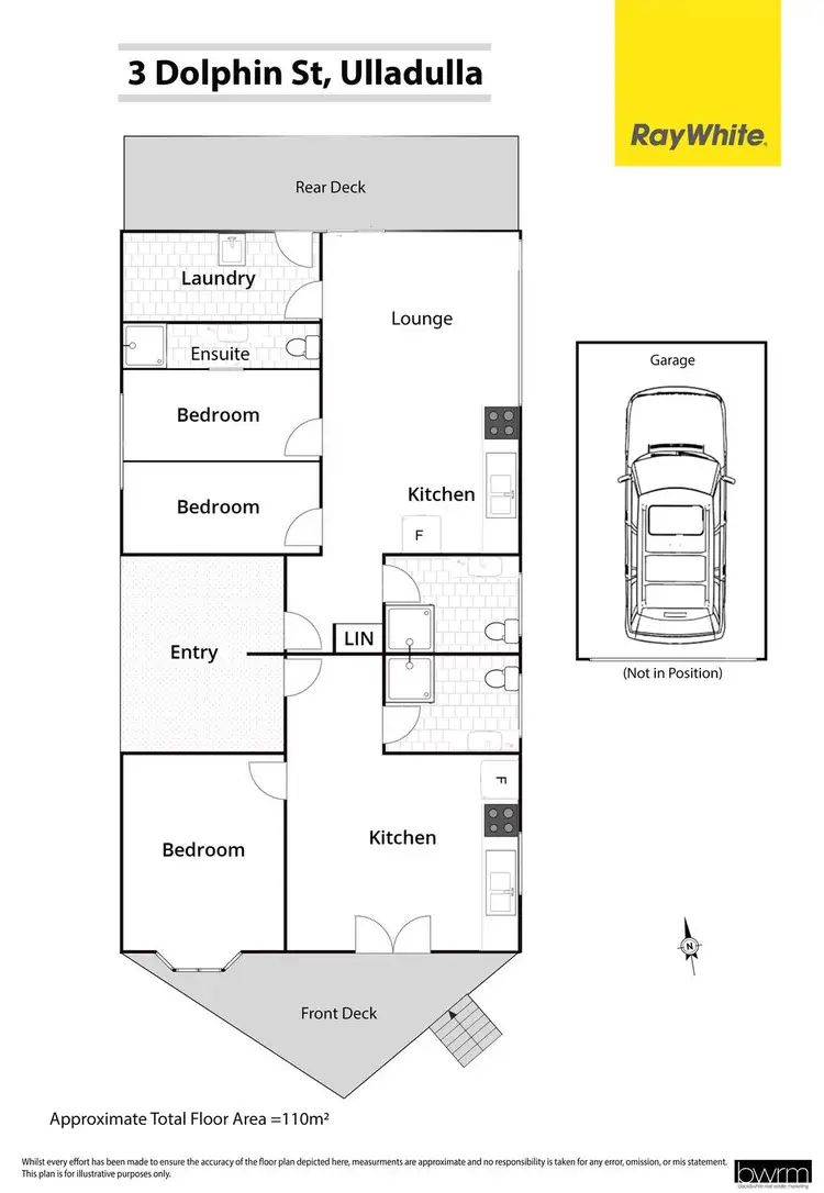 Floorplan of Homely house listing, 3 Dolphin Street, Ulladulla NSW 2539
