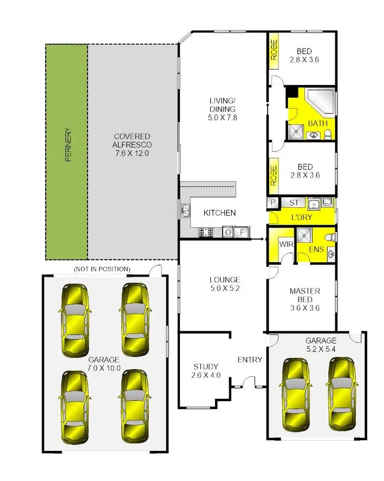 Floorplan of Homely house listing, 26 Stephenson Street, Lara VIC 3212