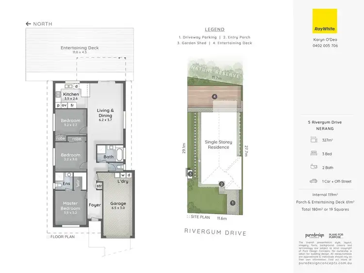 Floorplan of Homely house listing, 5 Rivergum Drive, Nerang QLD 4211