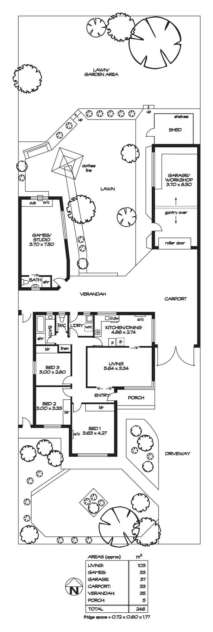 Floorplan of Homely house listing, 7 Tania Avenue, Windsor Gardens SA 5087