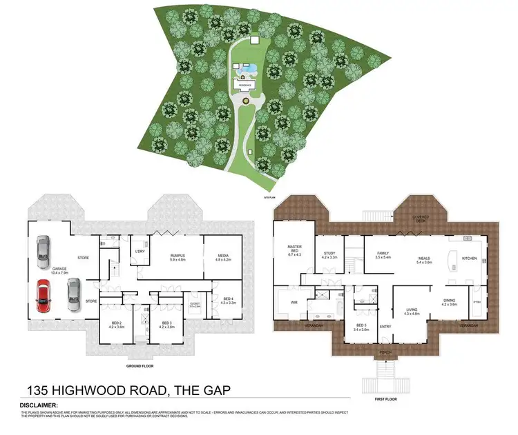 Floorplan of Homely house listing, 135 Highwood Road, The Gap QLD 4061
