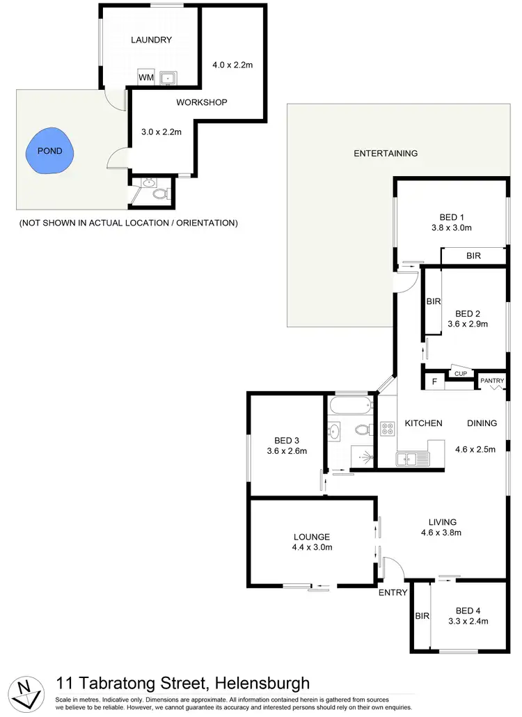Floorplan of Homely house listing, 11 Tabratong Road, Helensburgh NSW 2508