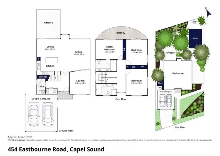 Floorplan of Homely house listing, 454 Eastbourne Road, Capel Sound VIC 3940