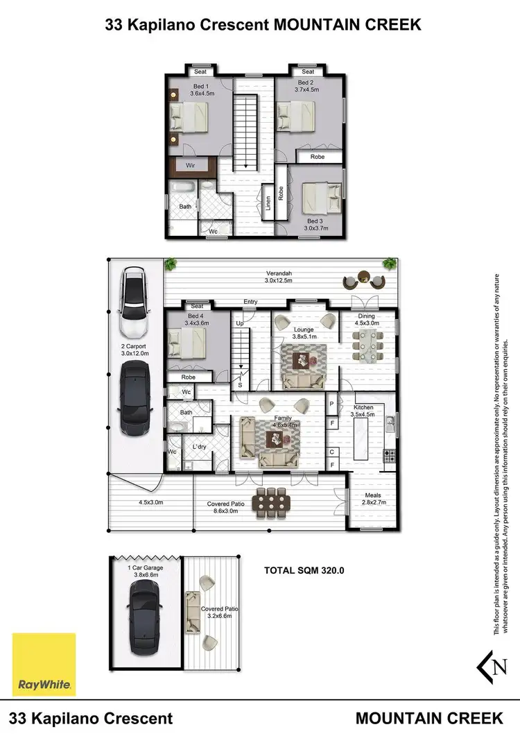Floorplan of Homely house listing, 33 Kapilano Crescent, Mountain Creek QLD 4557