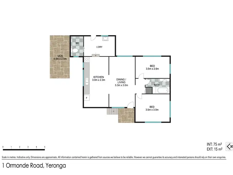 Floorplan of Homely house listing, 1 Ormonde Road, Yeronga QLD 4104