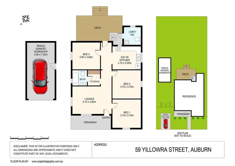 Floorplan of Homely house listing, 59 Yillowra Street, Auburn NSW 2144