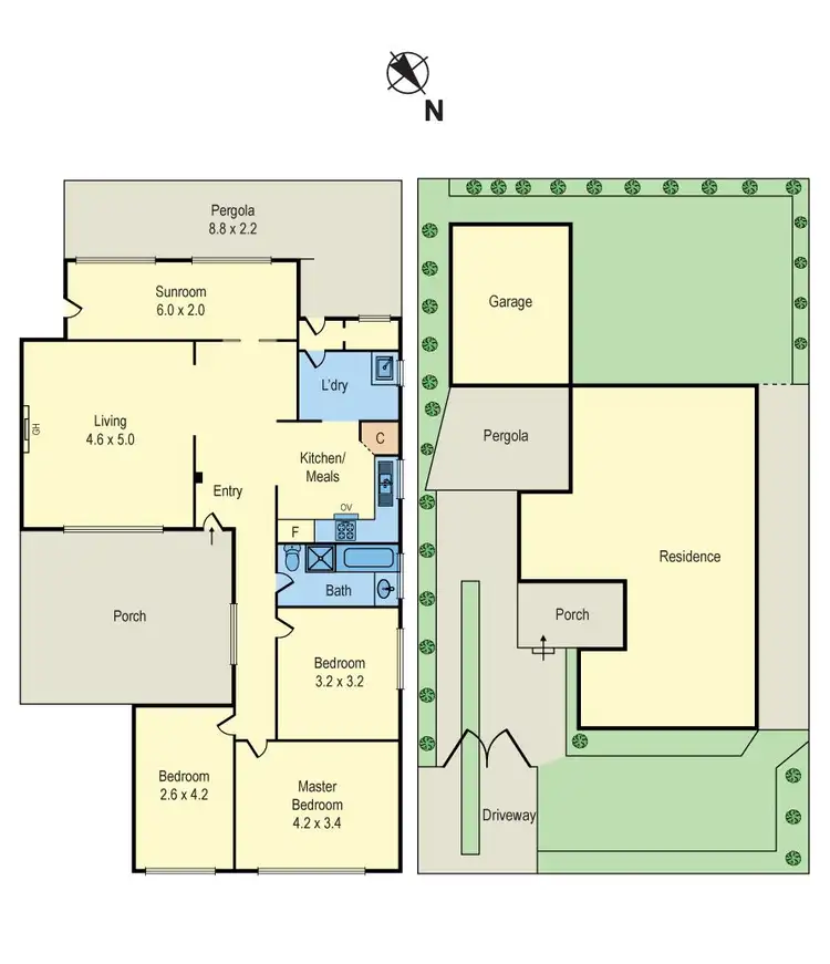Floorplan of Homely house listing, 71 Kingston Road, Heatherton VIC 3202