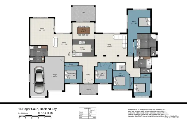 Floorplan of Homely house listing, 16 Roger Court, Redland Bay QLD 4165