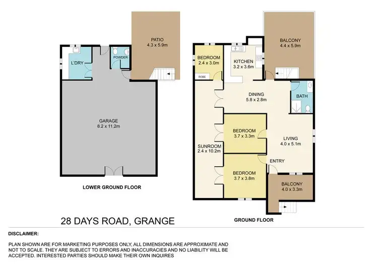 Floorplan of Homely house listing, 28 Days Road, Grange QLD 4051