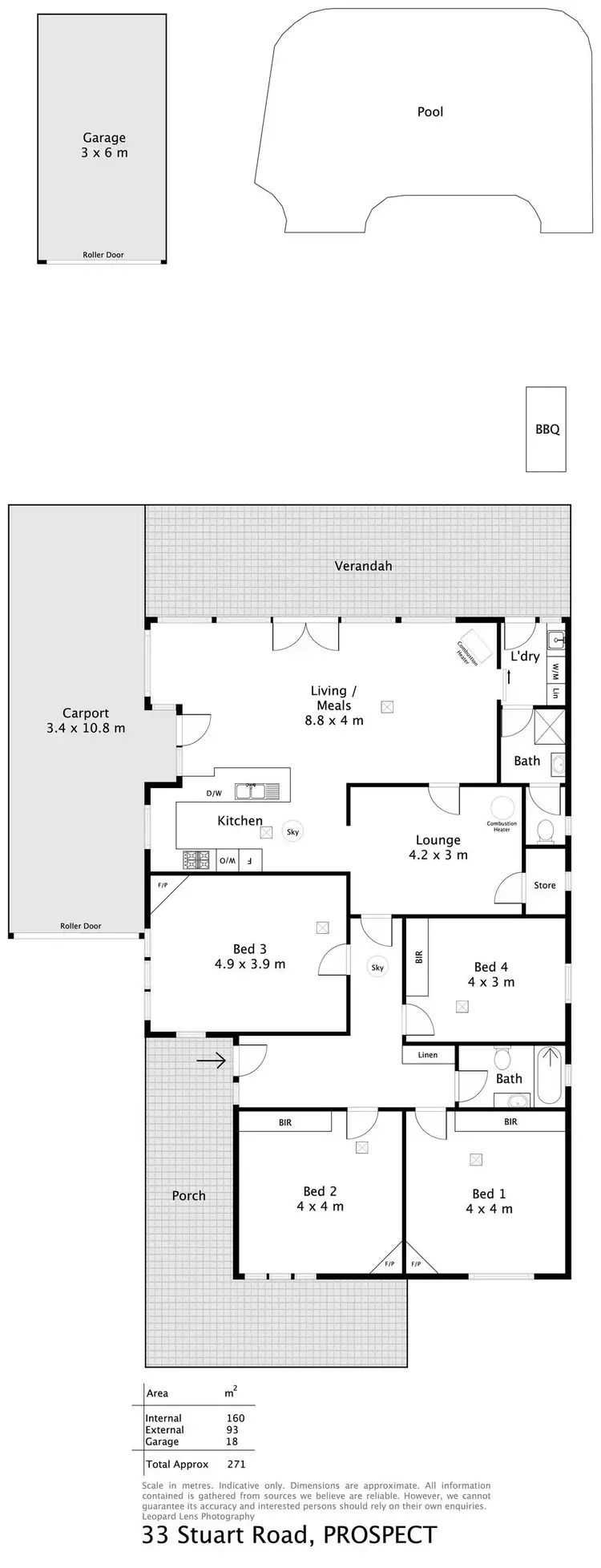 Floorplan of Homely house listing, 33 Stuart Road, Prospect SA 5082