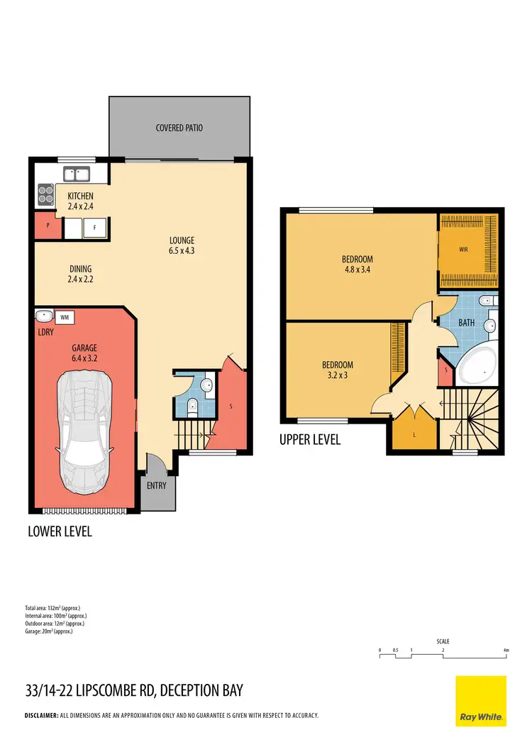 Floorplan of Homely townhouse listing, 33/14-22 Lipscombe Road, Deception Bay QLD 4508
