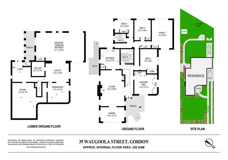 Floorplan of Homely house listing, 39 Waugoola Street, Gordon NSW 2072