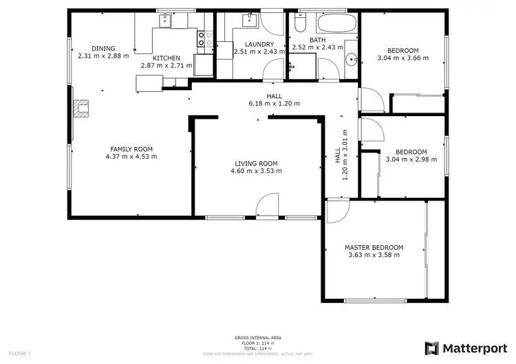 Floorplan of Homely house listing, 4 Holloway Grove, Swan Hill VIC 3585