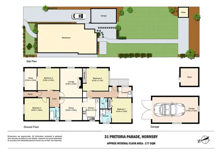 Floorplan of Homely house listing, 31 Pretoria Parade, Hornsby NSW 2077