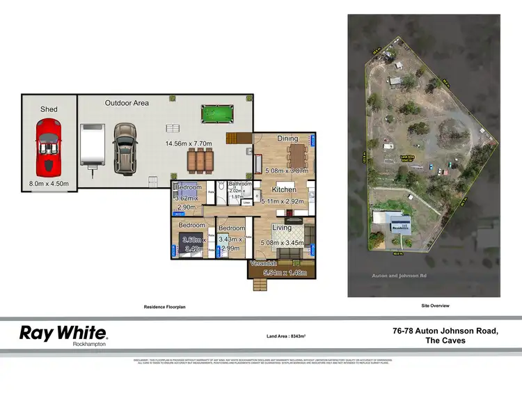 Floorplan of Homely house listing, 76-78 Auton and Johnson Road, The Caves QLD 4702