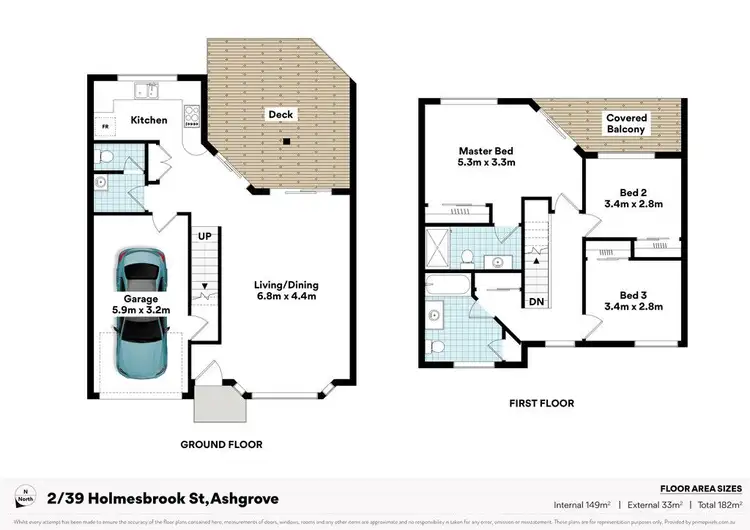 Floorplan of Homely house listing, 2/39 Holmesbrook Street, Ashgrove QLD 4060