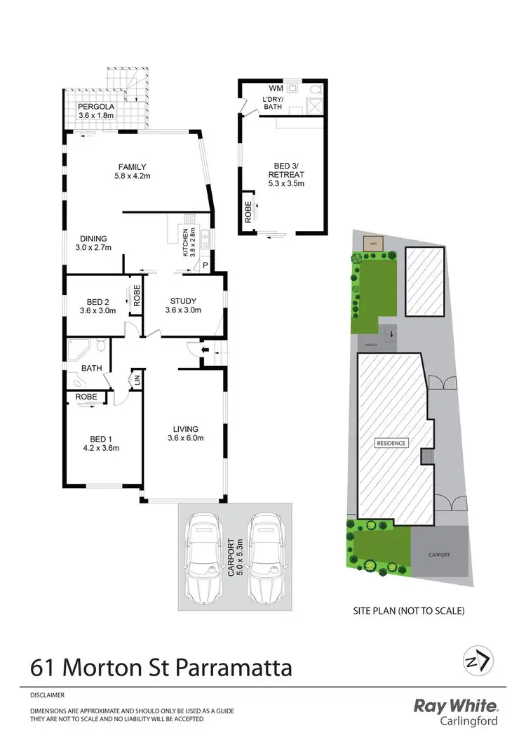 Floorplan of Homely house listing, 61 Morton Street, Parramatta NSW 2150