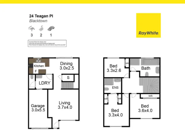 Floorplan of Homely townhouse listing, 24 Teagan Place, Blacktown NSW 2148