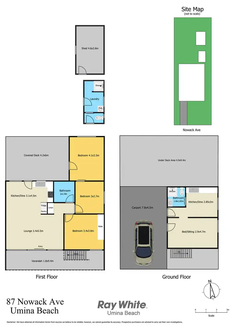 Floorplan of Homely house listing, 87 Nowack Avenue, Umina Beach NSW 2257