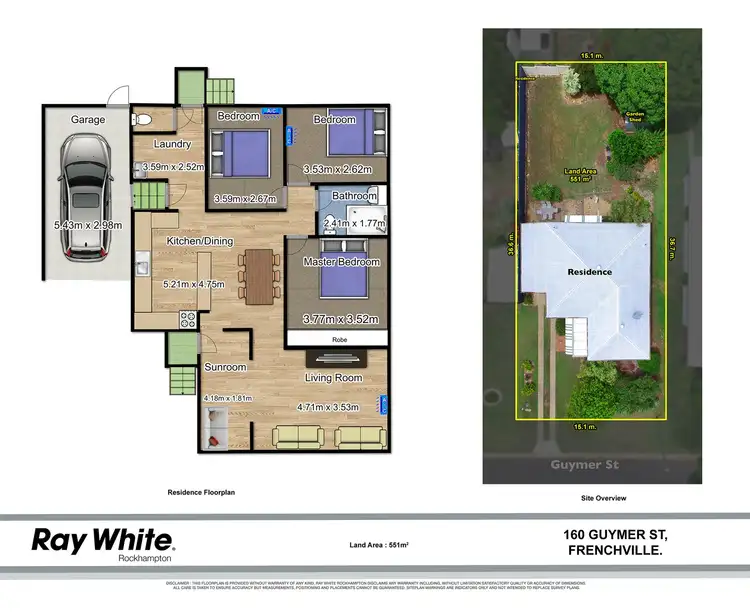 Floorplan of Homely house listing, 160 Guymer Street, Frenchville QLD 4701