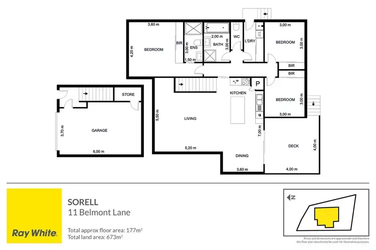 Floorplan of Homely house listing, 11 Belmont Lane, Sorell TAS 7172