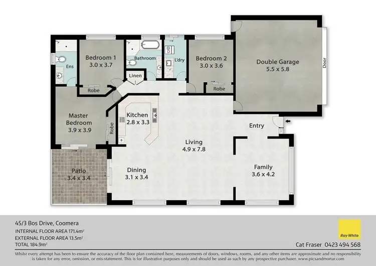 Floorplan of Homely house listing, 45/91 Beattie Road, Coomera QLD 4209