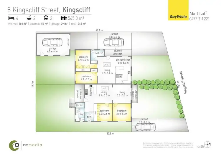 Floorplan of Homely house listing, 8 Kingscliff Street, Kingscliff NSW 2487